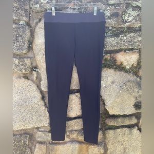 L.L. Bean Black Leggings with Adjustable Waist